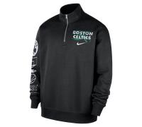 Maglia con zip a metà lunghezza Boston Celtics Courtside Nike NBA Club - Uomo - Nero XS