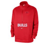 Maglia con zip a metà lunghezza Chicago Bulls Club Courtside Nike NBA - Uomo - Rosso XL