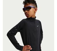 Maglia con zip a metà lunghezza Nike Stride Dri-FIT - Bambino/a - Nero M