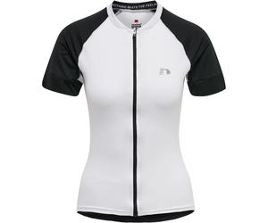 Maglia con zip da donna Newline Core Blanc