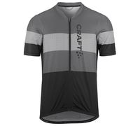 Maglia da ciclismo da uomo Craft CORE Endur Logo Taglia: M / Colore: nero/grigio