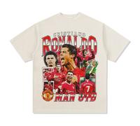 Maglia Cristiano Ronaldo Coppa Modello CR7 Stampa Manchester in Cotone Unisex