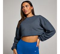 Maglia crop a maniche lunghe taglio rilassato Tempo MP da donna - Mezzanotte - L