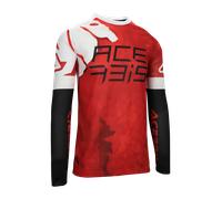 Maglia Cross Acerbis J Windy Vent Watermark Rosso/BiancoM Rosso,Bianco