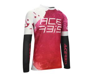 Maglia Cross Acerbis J Windy Vent Watermark Viola/BiancoL Viola,Bianco