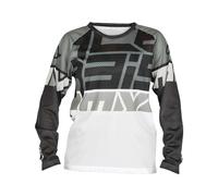 Maglia cross Acerbis Mx J-Windy Four Kid Vented Nero Bianco