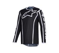 Maglia Cross Alpinestars Fluid Apex Nero/GrigioS Nero,Grigio