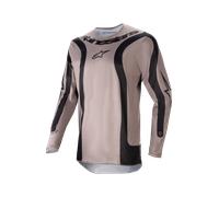 Alpinestars Fluid Lurv Maglia Motocross, nero-marrone, taglia S