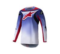 Maglia Cross Alpinestars Fluid Wurx Viola/Rosso ChiaroXXL Viola,Rosso Chiaro