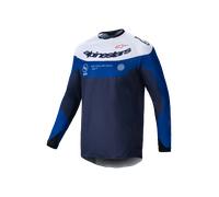 Maglia Cross Alpinestars Pro-Dura Blu Navy/Blu Vivo/BiancoXL Blu Navy,Blu Vivo,Bianco