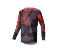 Maglia Cross Alpinestars Racer Hollow Grigio Camo/Fluo ArancioXXL Grigio Camo,Fluo Arancio