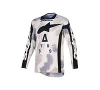 Alpinestars Racer LAHND Maglia da motocross, nero-beige, taglia XL per maschi