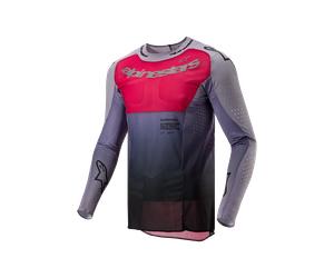 Maglia Cross Alpinestars Supertech Dade Ferro/Rosso BaccheXXL Ferro,Rosso Bacche