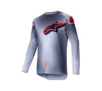 Maglia Cross Alpinestars Supertech Lipan Grigio/Fluo ArancioXXL Grigio,Fluo Arancio