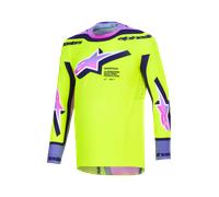 Maglia SUPERTECH VISTA Giallo Viola ALPINESTARS - UE: 2XL