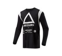 Maglia TECHDURA Nero Bianco ALPINESTARS - UE: L