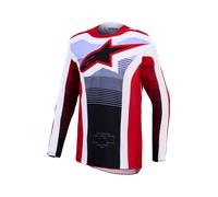 Maglia Cross Alpinestars Techstar Maven Rosso Fuoco/Bianco/Lavanda/NeroXL Rosso Fuoco,Bianco,Lavanda,Nero