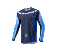 Maglia Cross Alpinestars Techstar Pneuma Blu Navy Scuro/Blu ChiaroXXL Blu Navy Scuro,Blu Chiaro
