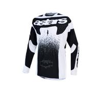 Maglia Cross Alpinestars Techstar Swan Bianco/NeroS Bianco,Nero