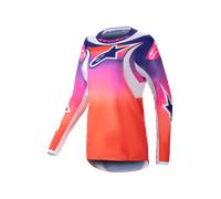 Maglia Cross Donna Alpinestars Stella Fluid Wurx Multicolore/BiancoM Multicolore,Bianco
