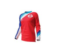 Maglia Cross Freegun Devo Rainbow RossoXXL Rosso