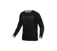 FXR Clutch Maglia da motocross, nero/grigio, Taglia 2XL