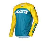 Maglia Cross Just1 J-Force Terra Blu/GialloM Blu,Giallo