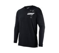 Maglia Cross Leatt Moto 4.5 WindBlocker NeroXXL Nero