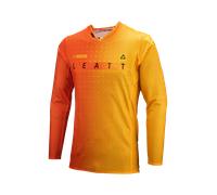 Maglia Cross Leatt Moto 5.5 UltraWeld African Tiger AgrumiXL Agrumi
