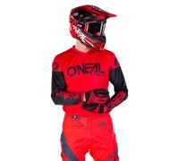 Maglia Cross O'Neal Element Rosso/NeroXXL Rosso,Nero