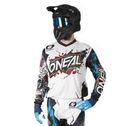 Maglia Cross O'Neal Element Villain BiancoS Bianco