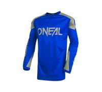 Oneal Matrix Ridewear Maglia Motocross, grigio-blu, taglia M
