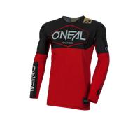 Oneal Mayhem Hexx Maglia Motocross, nero-rosso, taglia S per maschi