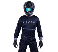 Maglia Cross Raven RV-Two Grafite NeroL Grafite Nero