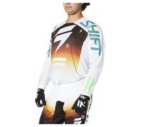 Maglia Cross Shift Black Label Lean Bianco/NeroXXL Bianco,Nero
