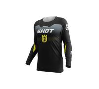 Shot Aerolite Hva Long Sleeve Jersey Nero L Uomo