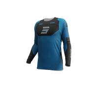 Shot Race Gear Contact Shield Long Sleeve Jersey Blu S Uomo