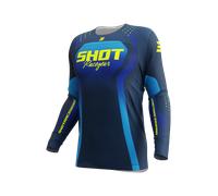 Maglia Cross Shot Race Gear Contact Stream 27 BluXXL Blu