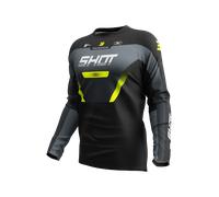 Maglia Cross Shot Race Gear Devo Struck 27 GrigioXS Grigio