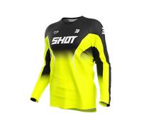 Maglia Cross Shot Race Gear Draw Clash 27 Giallo NeonXL Giallo Neon
