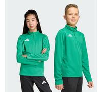 adidas Unisex - Bambini e Ragazzi Entrada26 Training Top Kids Sweatshirt, Team Green/White, 3-4 Years