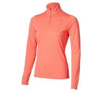 Maglia da allenamento mezza zip donna Mizuno Impulse Beige XL