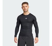 Maglia da allenamento TECHFIT Compression Long Sleeve Black L