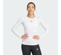 Maglia da allenamento TECHFIT Long Sleeve White S