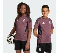 Adidas Real Madrid 25/26 Tiro Competition Training Junior Short Sleeve T-shirt Viola 13-14 Years Bambini