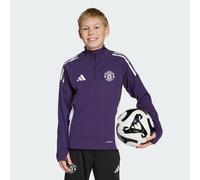Maglia da allenamento Tiro 25 Competition Kids Manchester United FC Aurora Plum / White / Black 5-6A