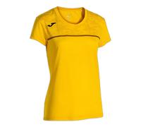 Joma Record Iii Short Sleeve T-shirt Giallo 12-13 Years Ragazza