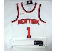 Maglia Da Basket Autentica Bianca Obi Toppin #1 New York Knicks Uomo 2022 40