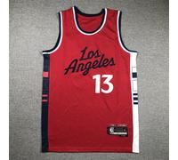 Maglia da basket NO.13 Nuovo Rosso/Bianco/Blu profondo cucita S-2XL