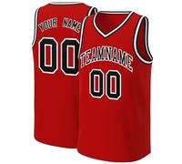 Maglia da Basket Personalizzata da Uomo, Maglia da Basket Personalizzabile con Stampa Personalizzata, Nome e Numeri per Bambini, Donne e Giovani, A27